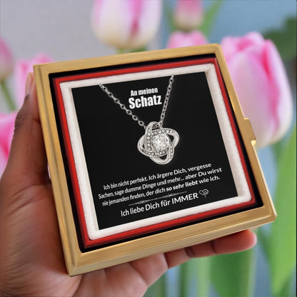Liebes-Knoten-Halsband