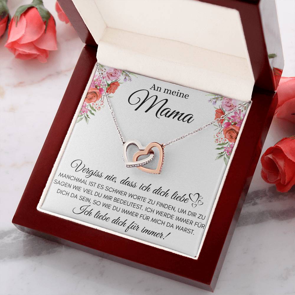 Mama - Ich liebe dich für immer! - Herzenkette