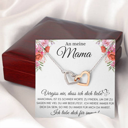 Mama - Ich liebe dich für immer! - Herzenkette