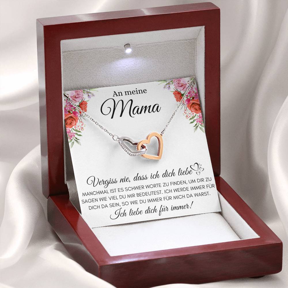Mama - Ich liebe dich für immer! - Herzenkette