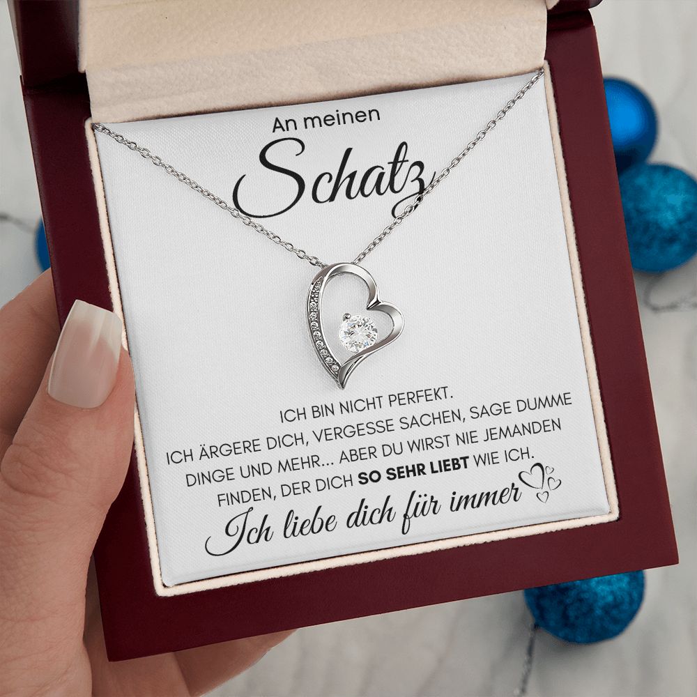 Luxus Halskette - Ich liebe dich