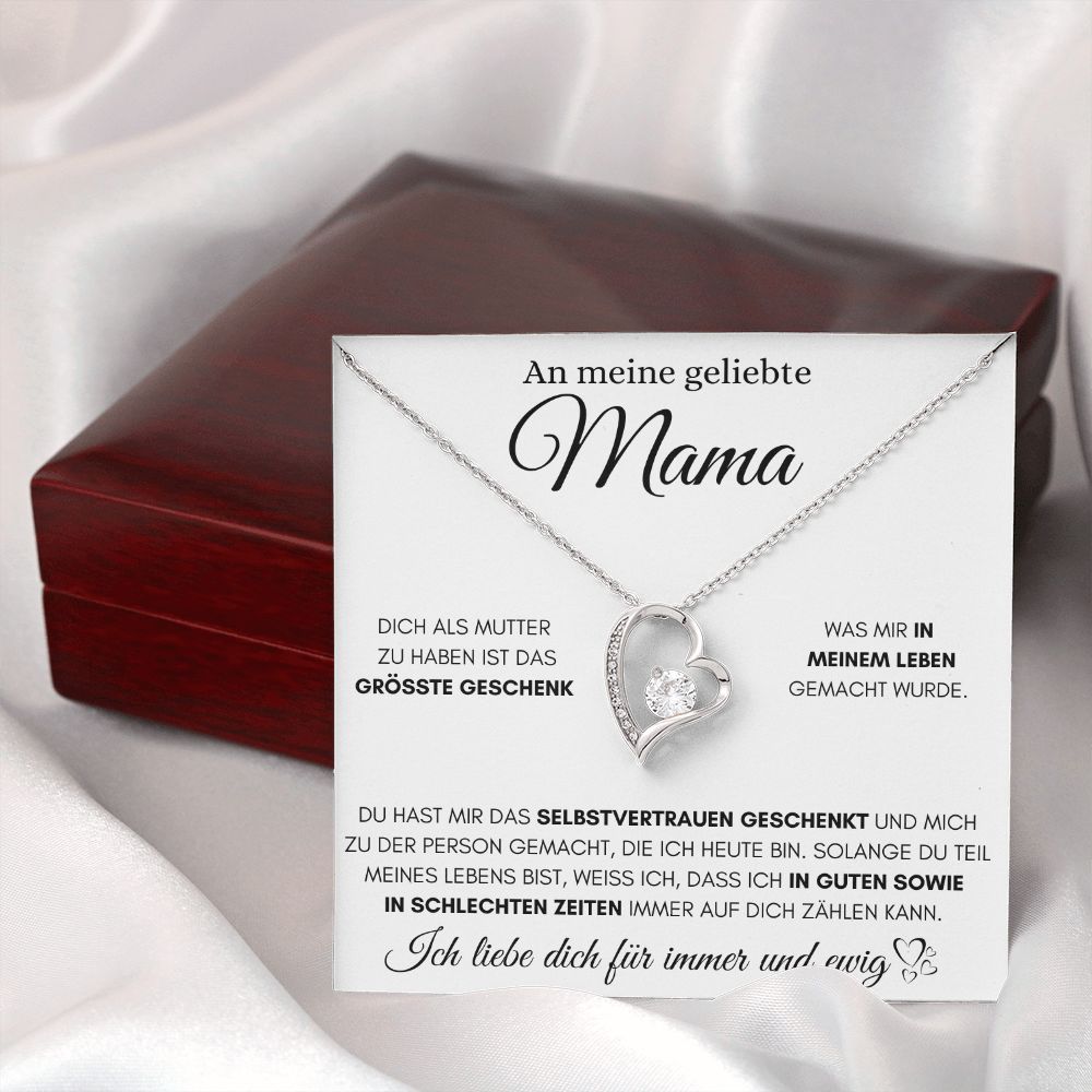 Größte Geschenk - Luxus Halskette - Weißgold