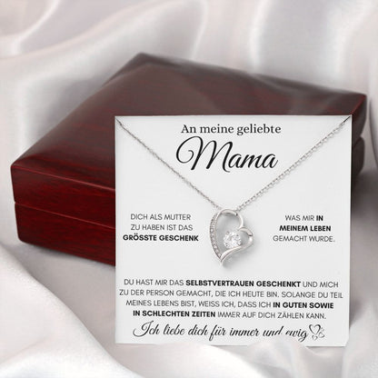 Größte Geschenk - Luxus Halskette - Weißgold