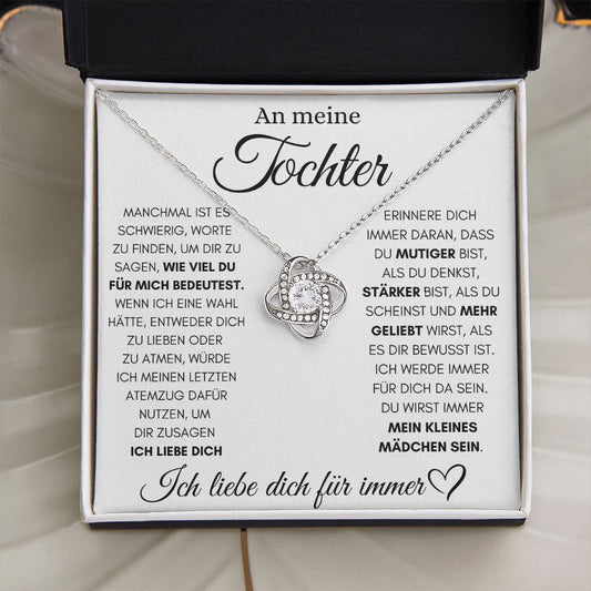 Knot Halskette - ICH LIEBE DICH