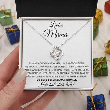 Beste Mama der Welt - Knot Halskette