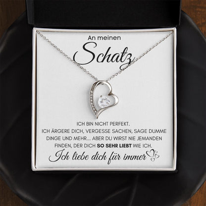 Luxus Halskette - Ich liebe dich