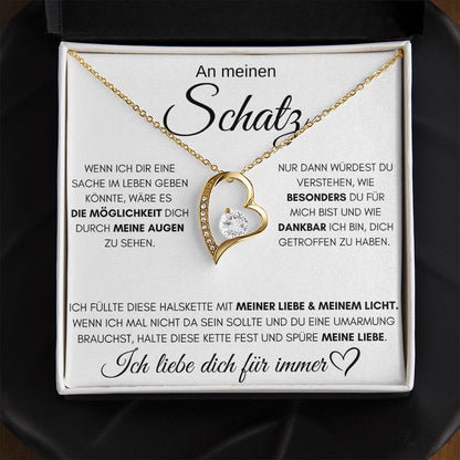 Luxus Halskette - Liebe und Licht