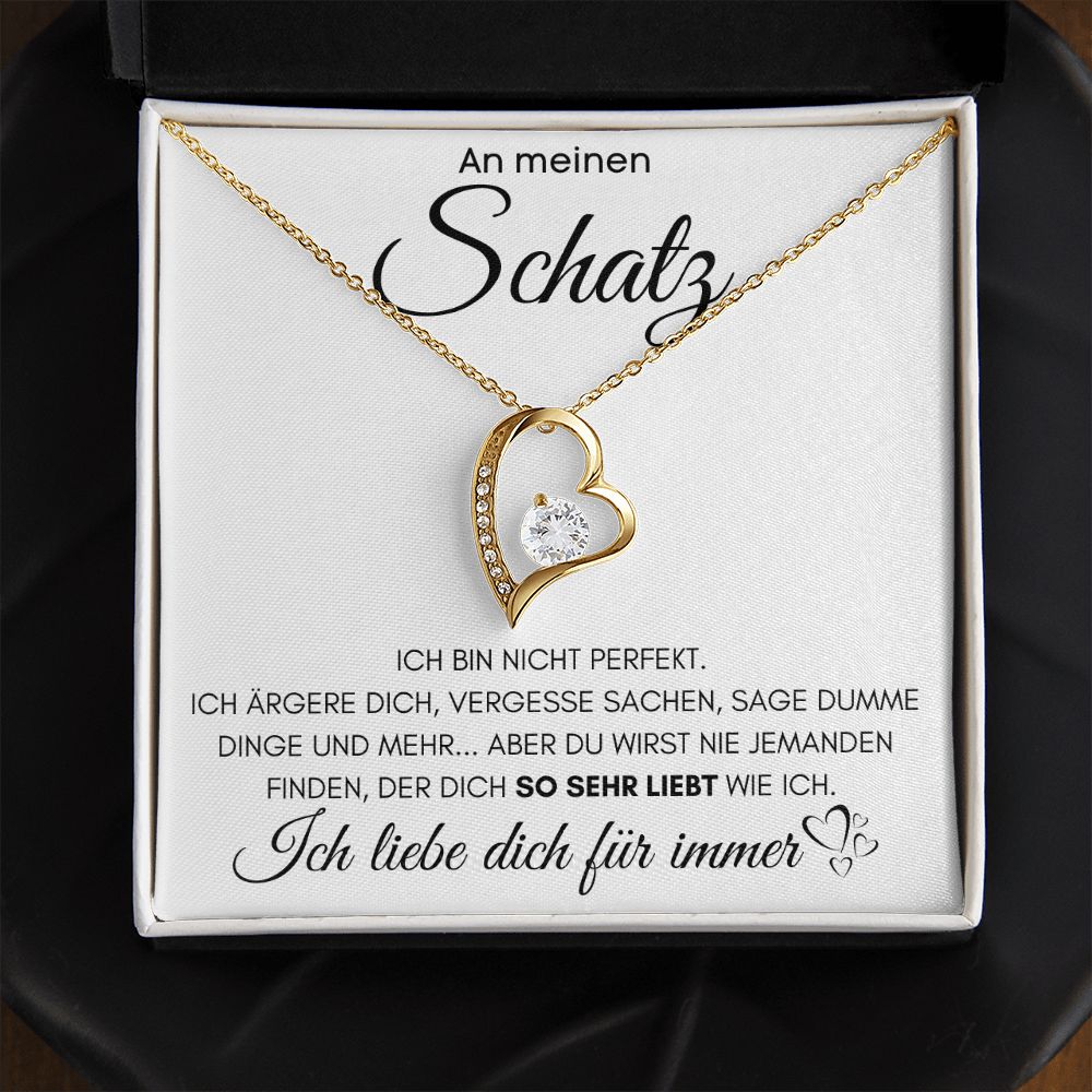 Luxus Halskette - Ich liebe dich