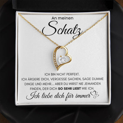Luxus Halskette - Ich liebe dich
