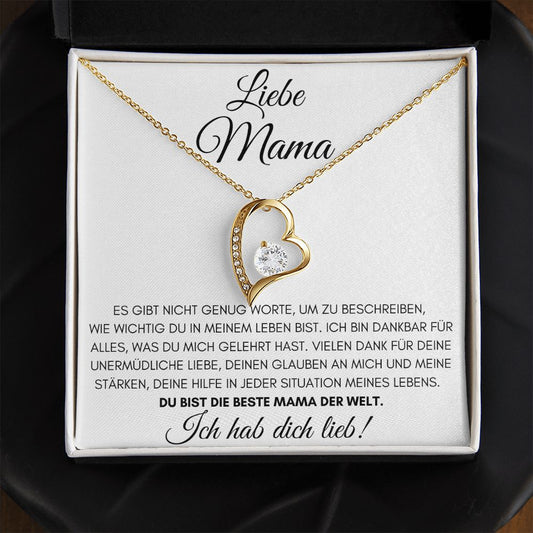 Beste Mama der Welt - Luxus Halskette