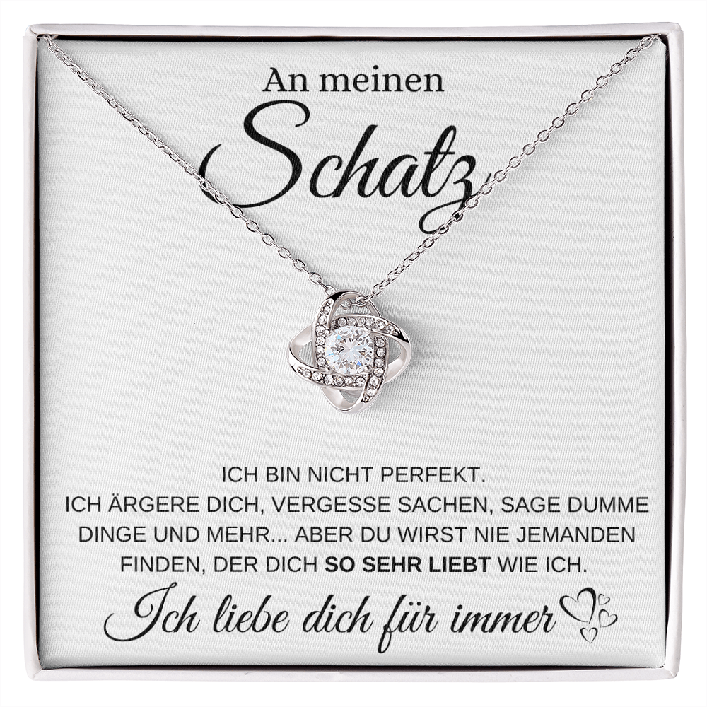 Love Knot Halskette - Ich liebe dich für immer