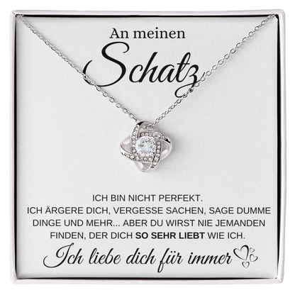 Love Knot Halskette - Ich liebe dich für immer