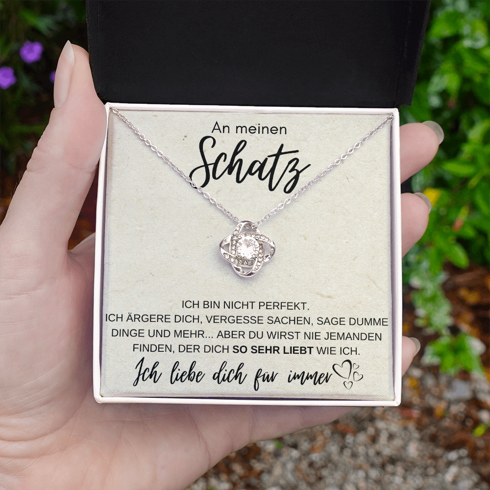Love Knot Halskette - An meinen Schatz