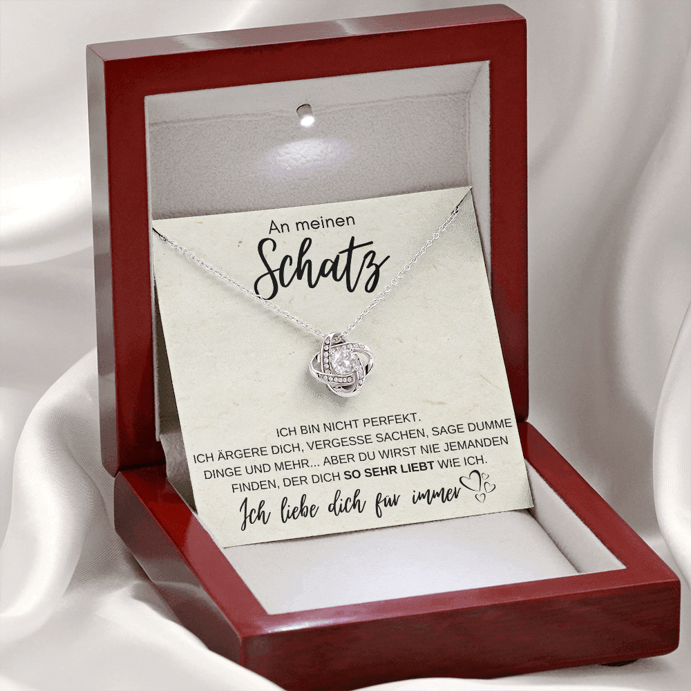 Love Knot Halskette - An meinen Schatz
