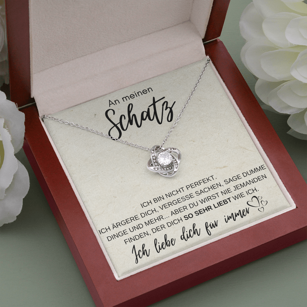 Love Knot Halskette - An meinen Schatz